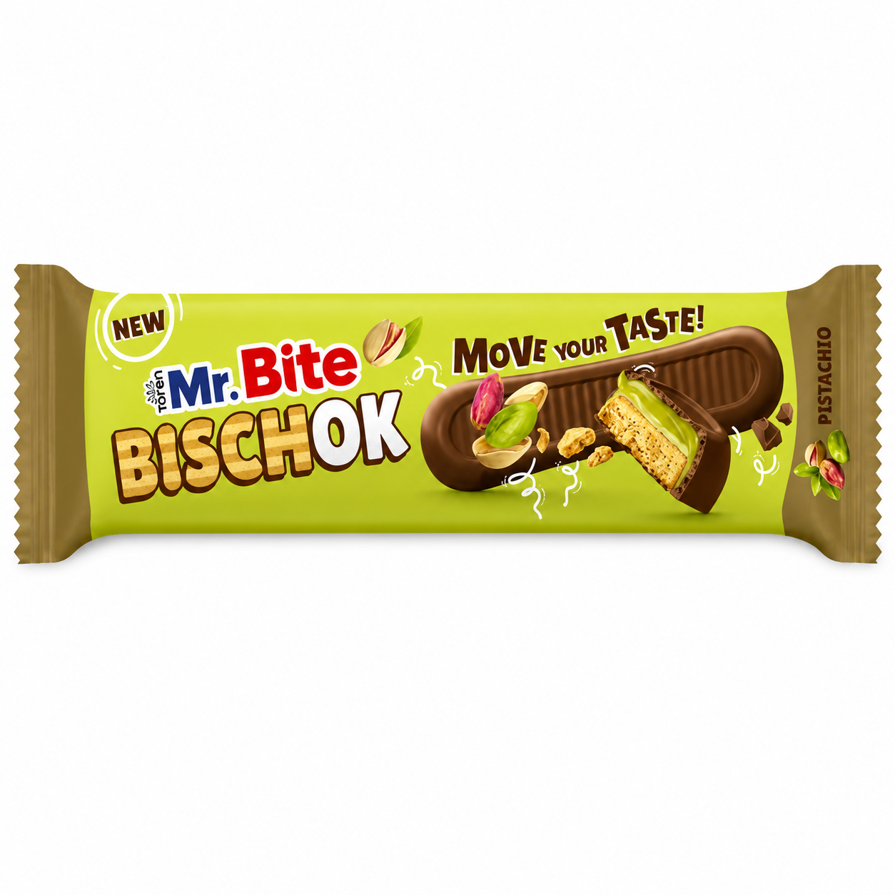 MR. Bite Bischok Pistachio (6x24x35g)