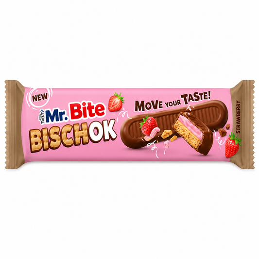 MR. Bite Bischok Strawberry (6x24x35g)