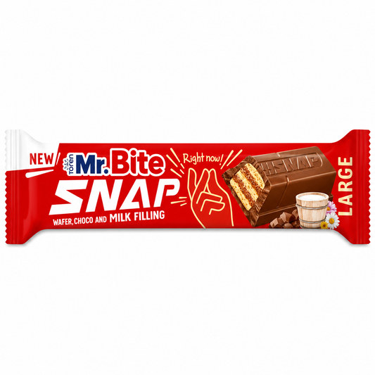 MR. Bite Snap Milk Choc (6x24x35g)