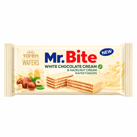 MR. Bite White Choco Hazelnut (6x24x38g)