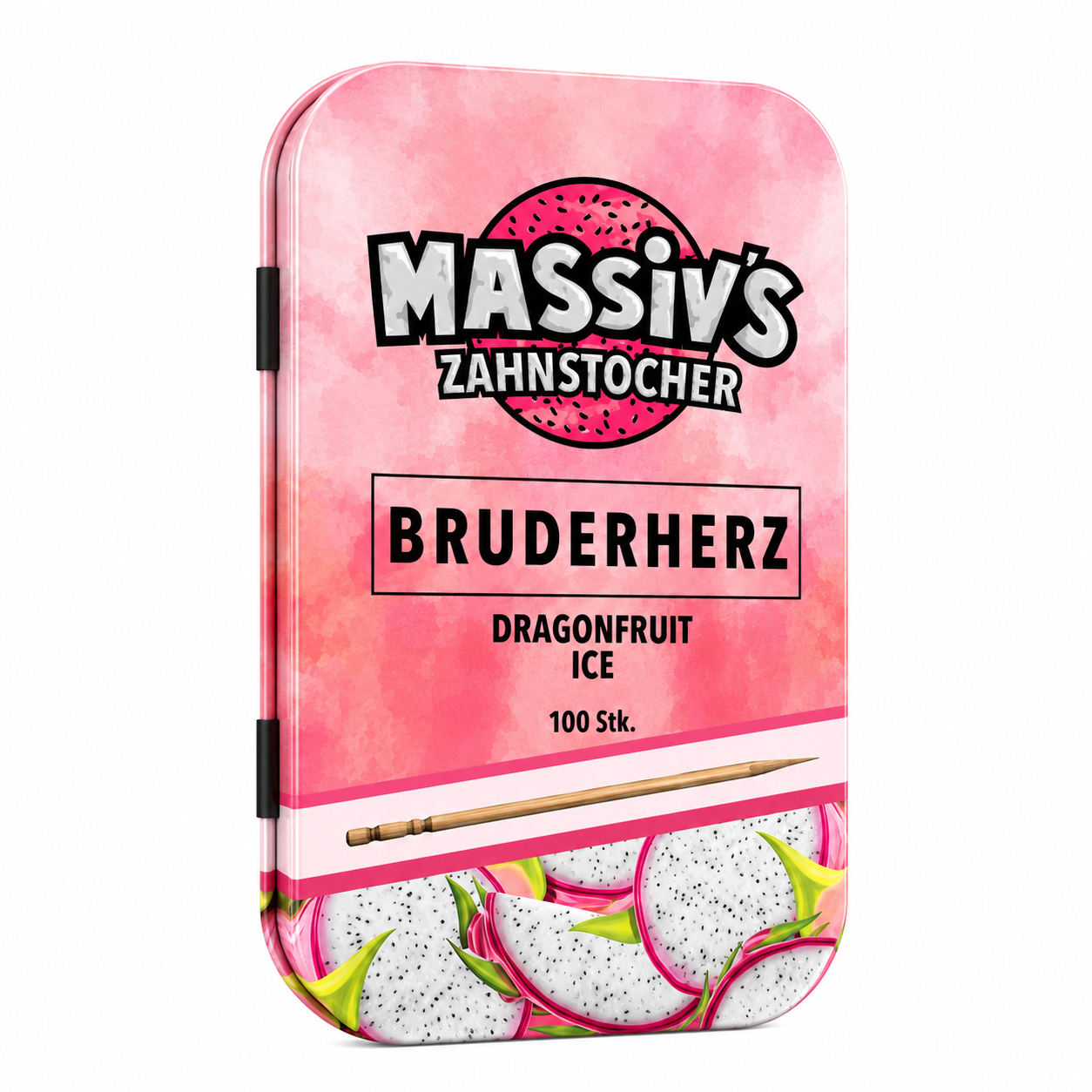 Massiv's Zahnstocher Dragonfruit Ice - Bruderherz (480x100stck.)