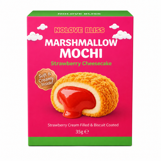 NOLOVE Bliss Mallow Bomb Strawberry Cheesecake (4x24x45g)