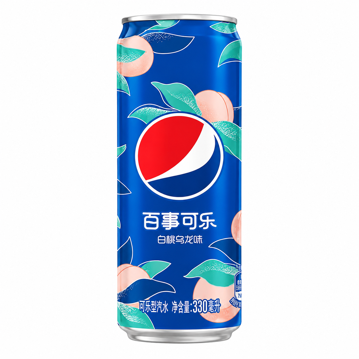 Pepsi White Peach Oolong (12x330ml)