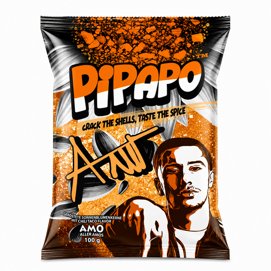 Pipapo AMO Sonnenblumenkerne Chilli Taco (42x100g)
