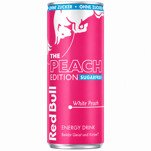 Red Bull White Peach Sugarfree Edition (24x250ml)