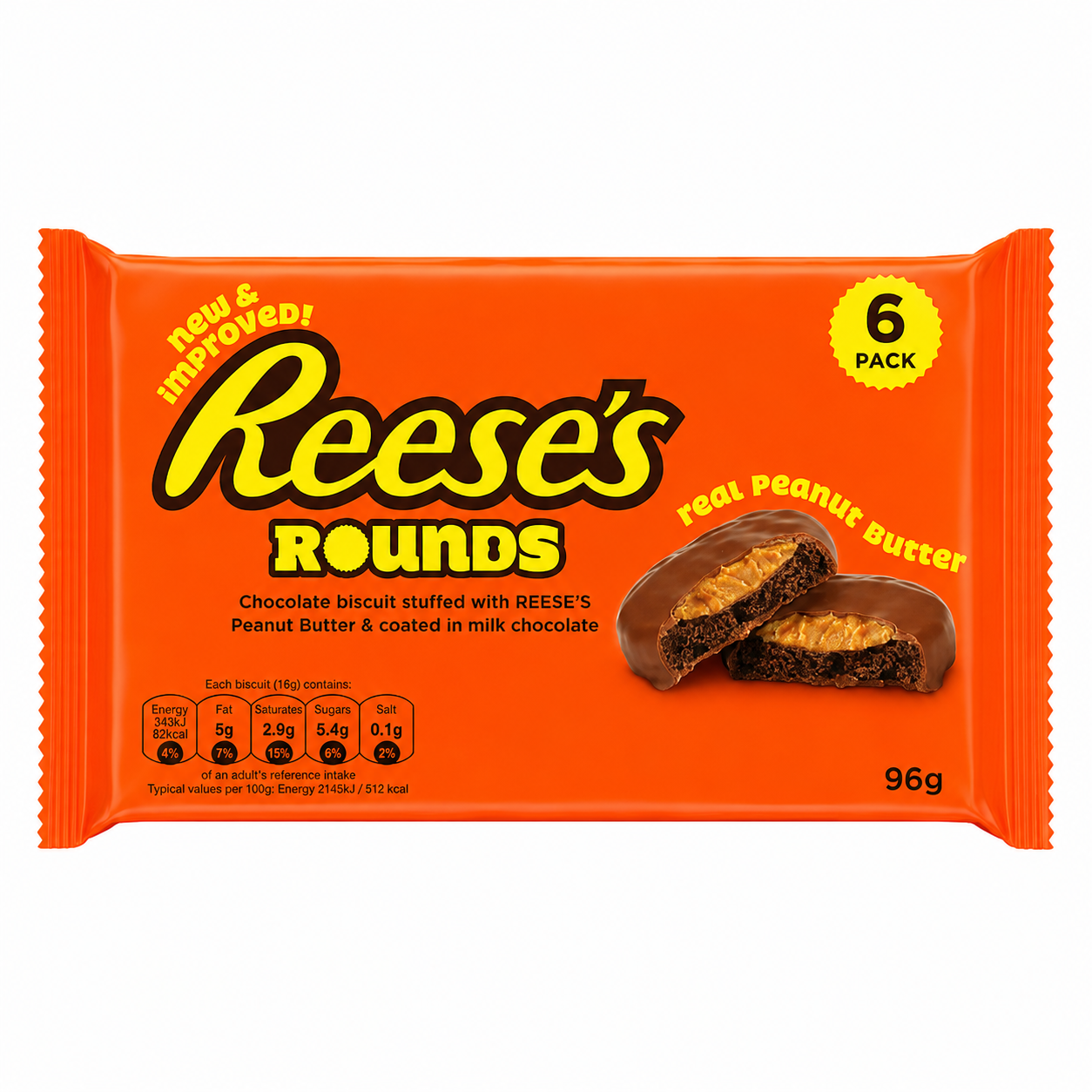 Reeses Peanutbutter Rounds (12x96g)