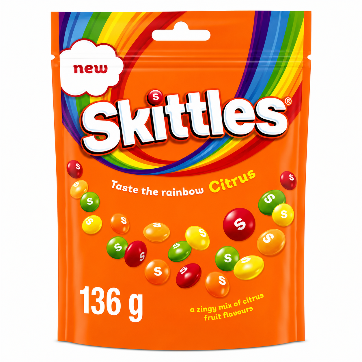 Skittles Citrus UK (15x136g)