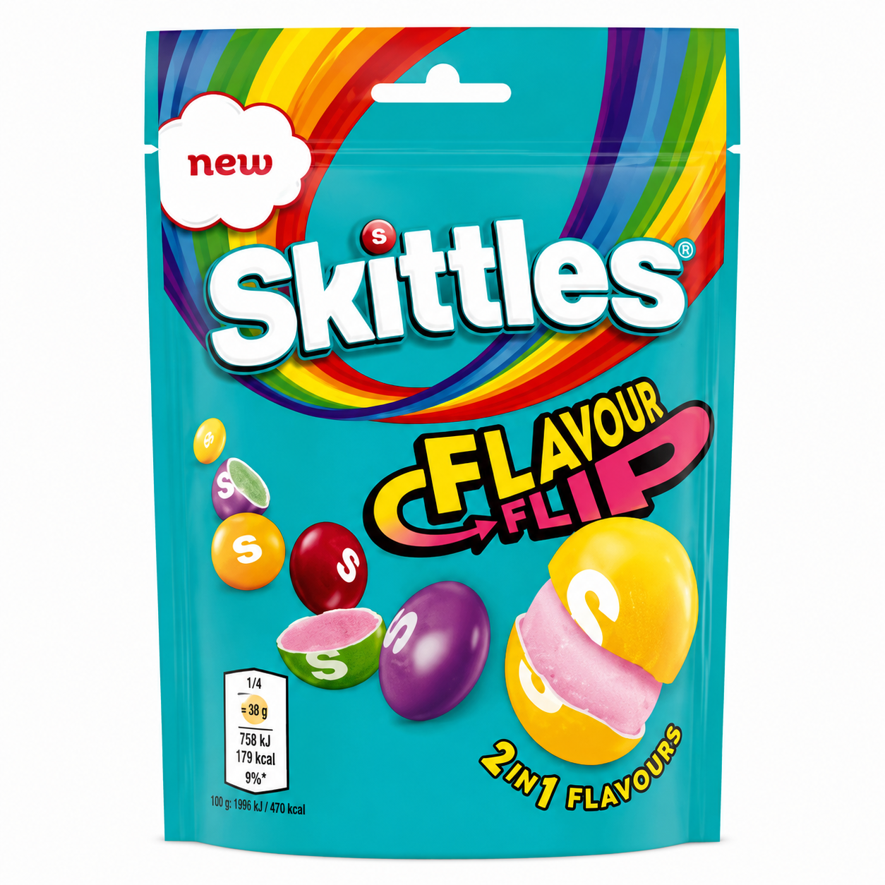 Skittles Falvour Flip UK (15x136g)