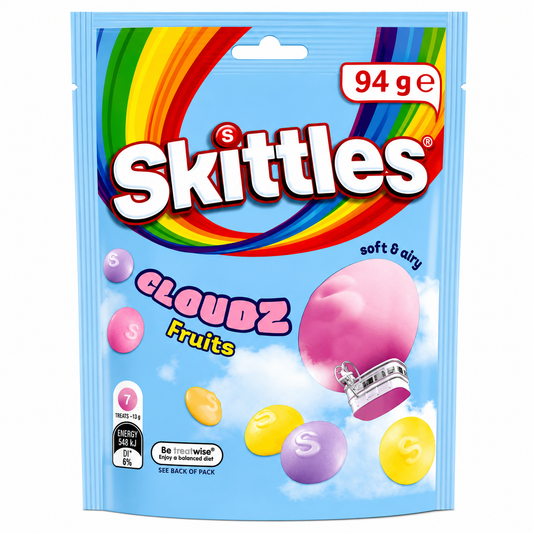 Skittles Squishy Cloudz Fruits (18x94g)