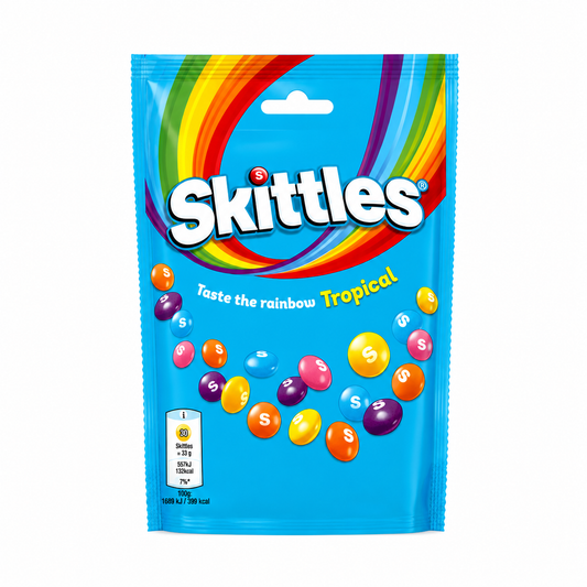 Skittles Tropical Fruit UK (15x136g)