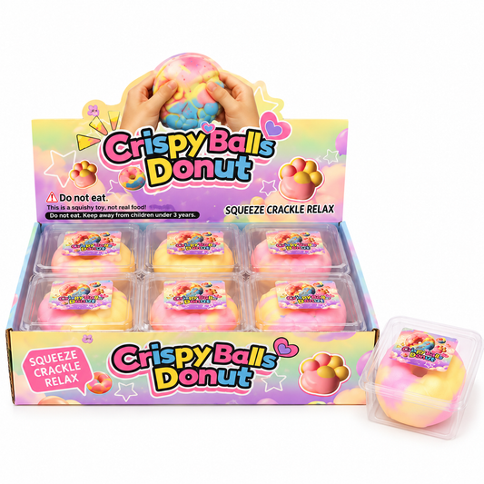 Squishys Crispy Donut (1x24er Pack)
