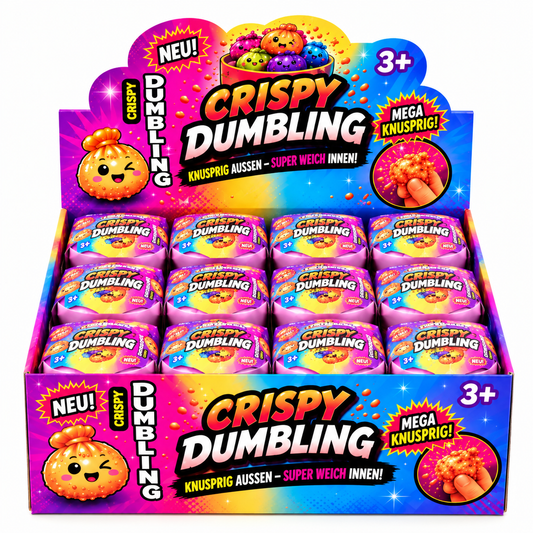 Squishys Crispy Dumpling 8,5cm (1x24er Pack)