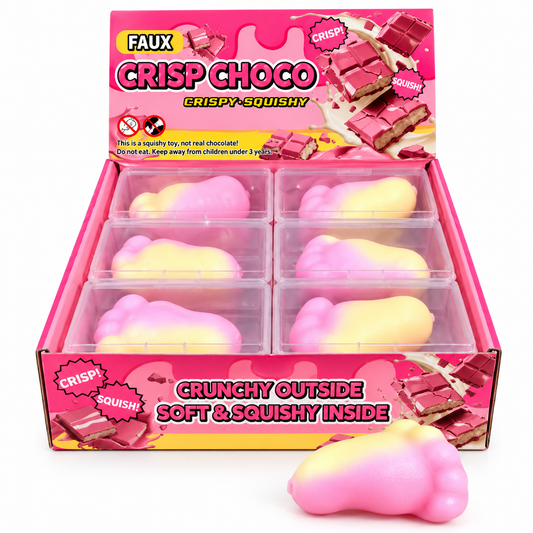 Squishys Crispy Fuß (1x24er Pack)