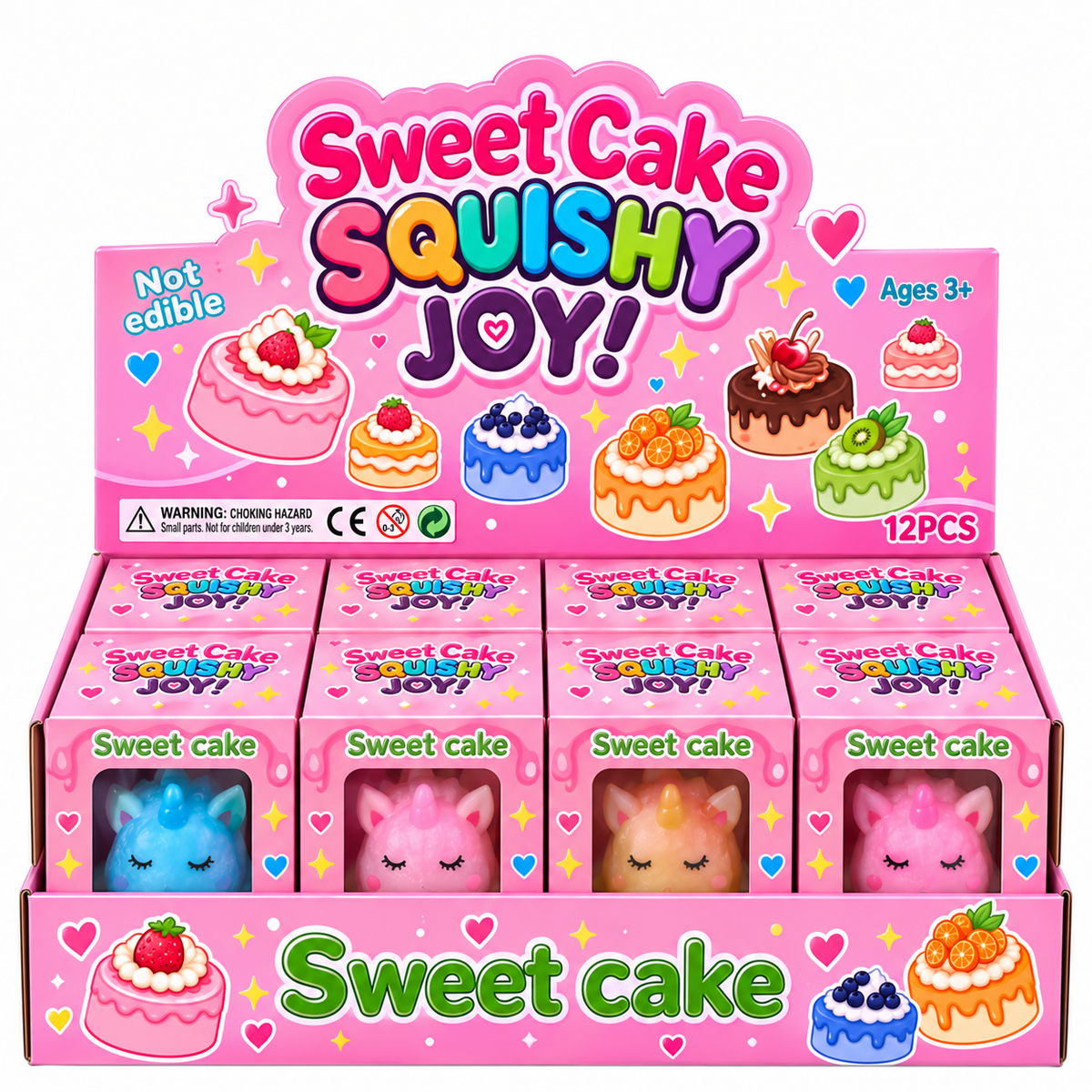 Squishys Einhorn (1x24er Pack)