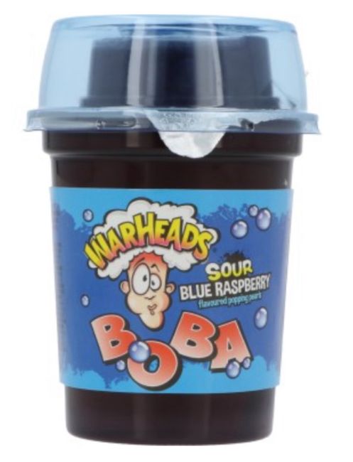 Warheads Boba Blue Raspberry (28x400ml)