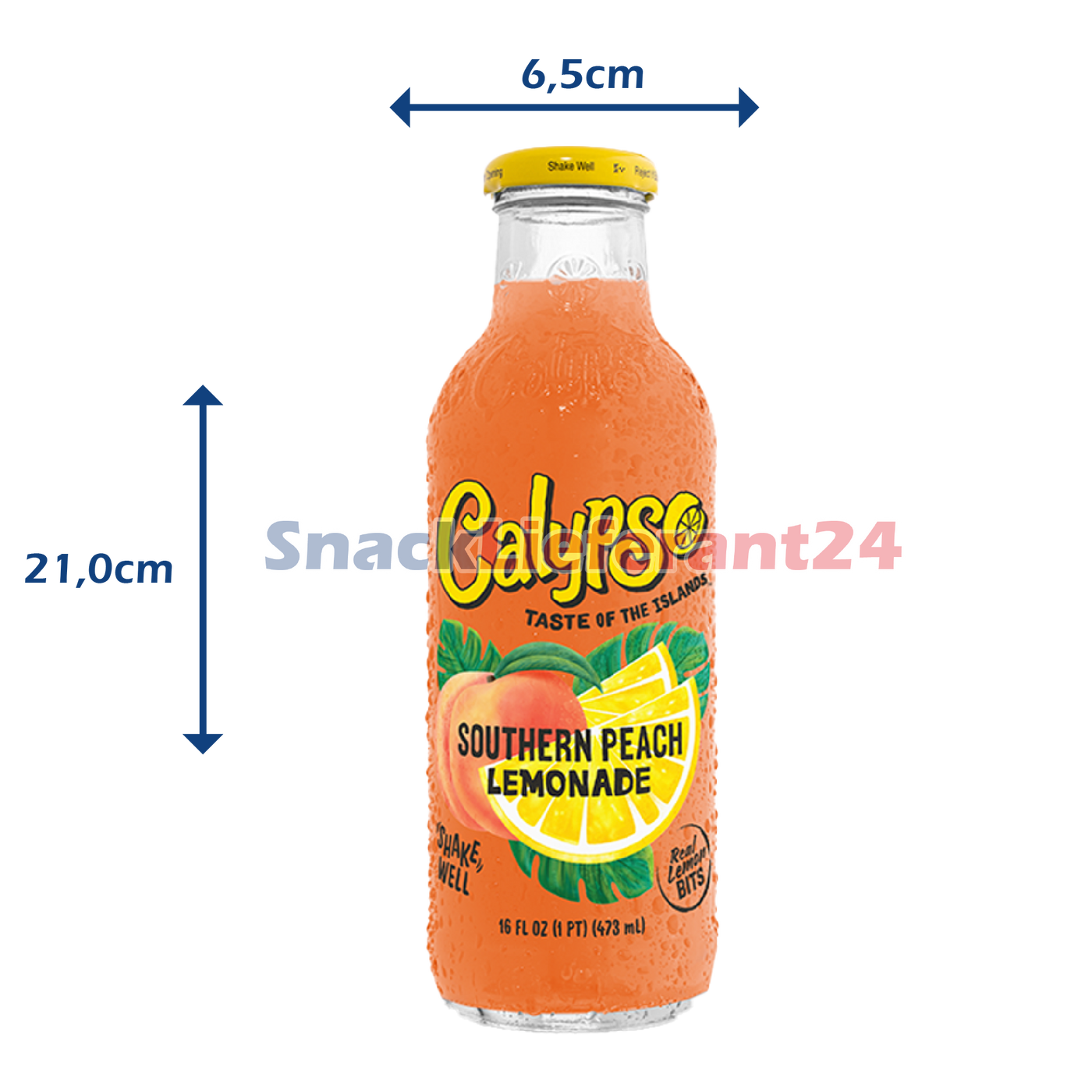 Calypso Southern Peach Lemonade (12x473ml)