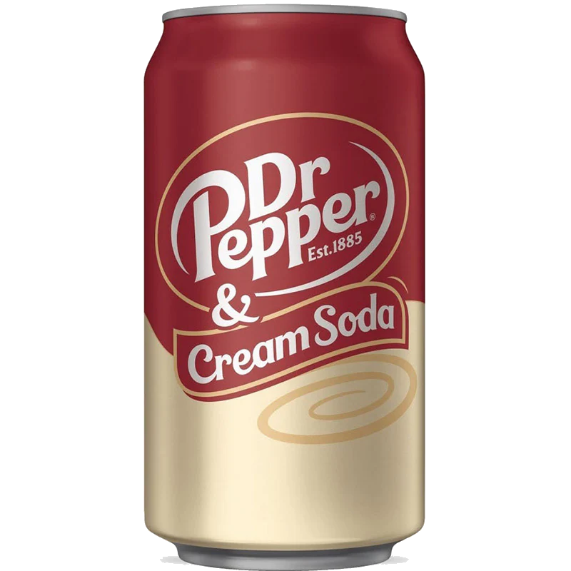 Dr. Pepper Cream Soda (12x355ml)