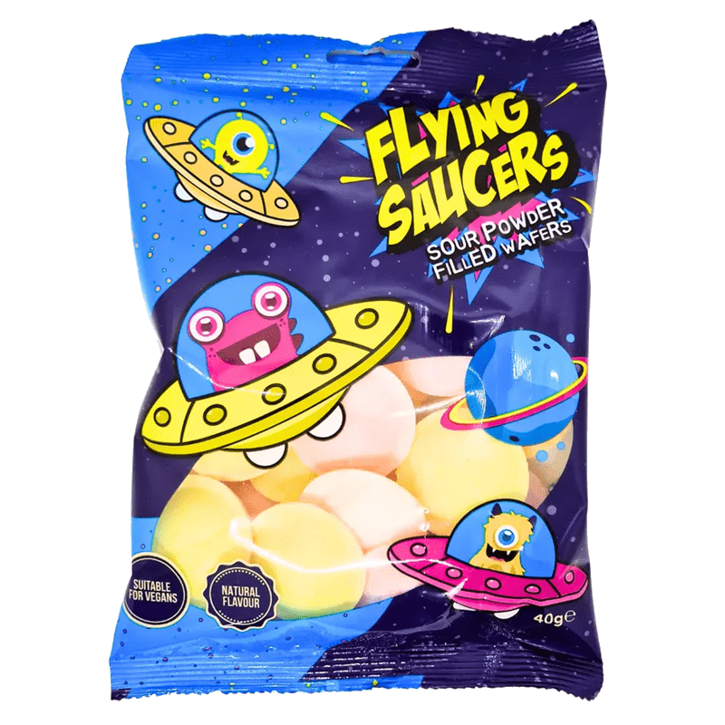 Flying Sacers UFOs (24x40g)