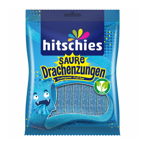 Hitschies Sour Dragon Tongues Blue (20x125g)