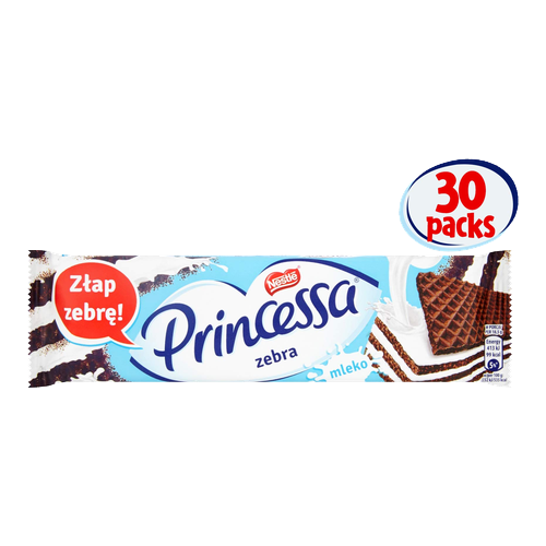 Wafer Princessa Zebra (30x40g)