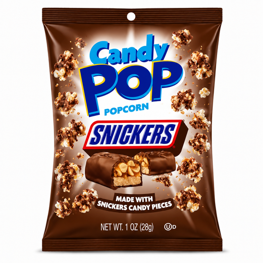 Candy Pop Snickers (8x8x28g)