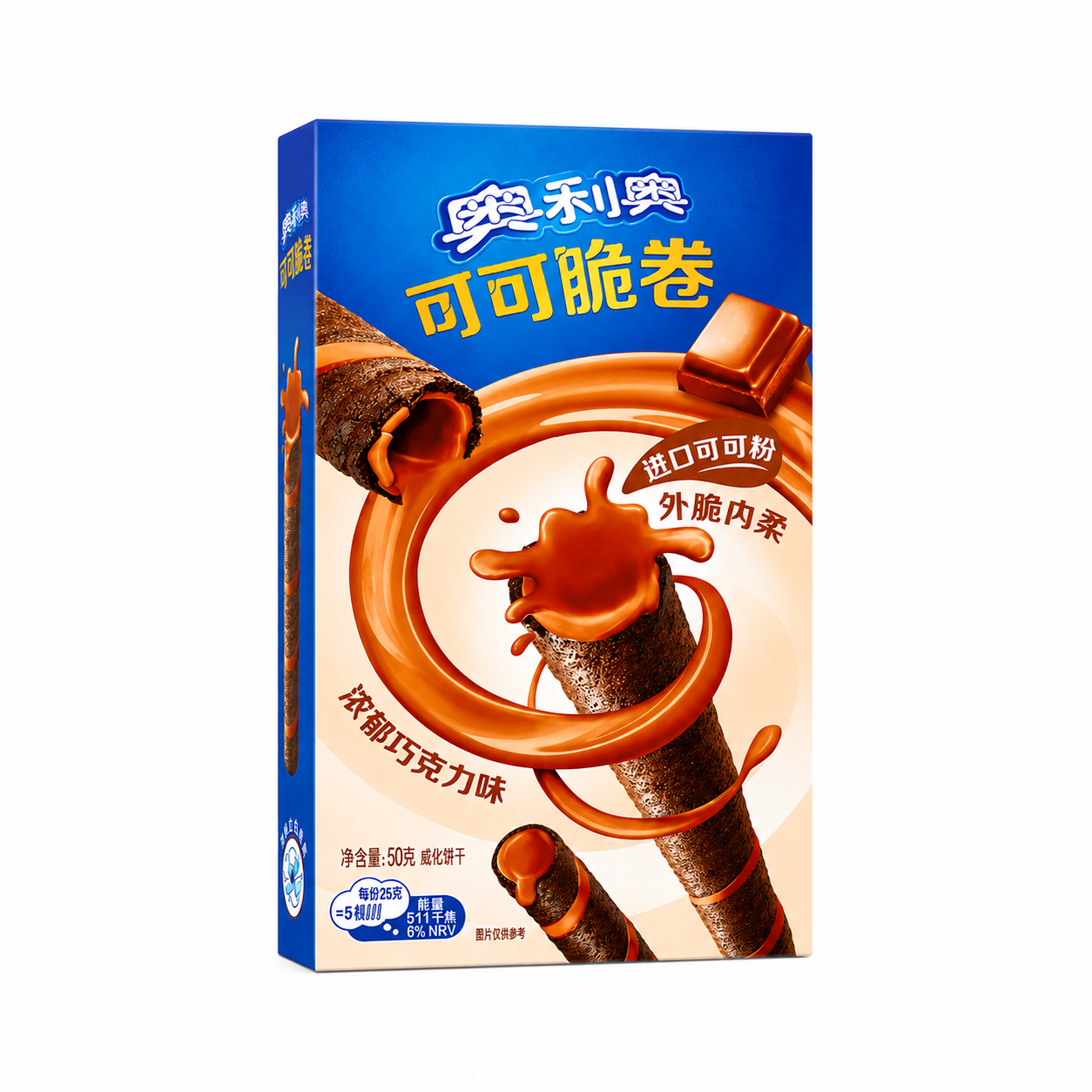 Oreo Cocoa Crisp Roll Chocolate (24x50g)