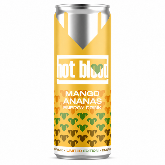 Hot Blood Mango Ananas Energy Drink (24x250ml)
