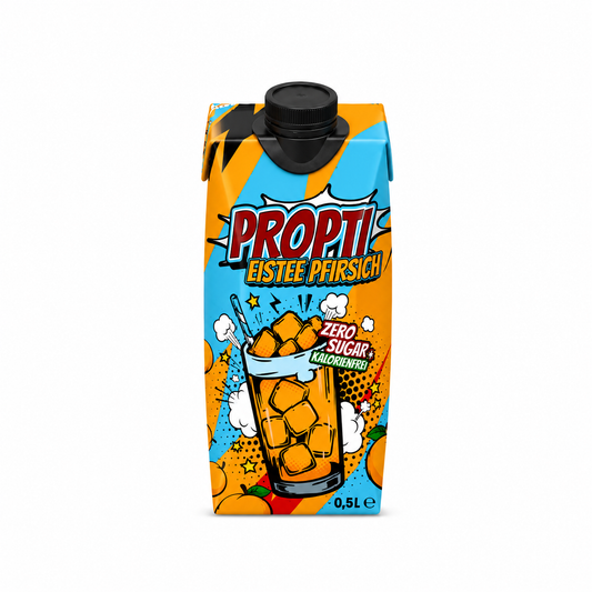 Propti Eistee Pfirsich zuckerfrei (12x500ml)