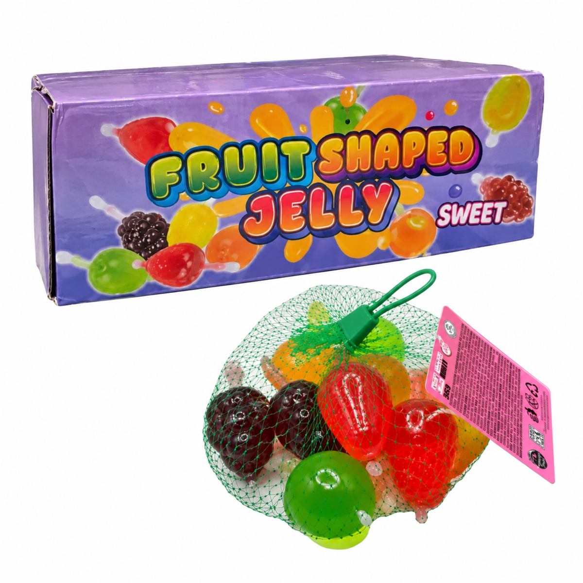 Fruit Shaped Jelly Sweet Net (24x315g)