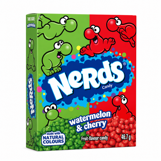 Nerds Watermelon-Wild Cherry - EU (36x46,7g)