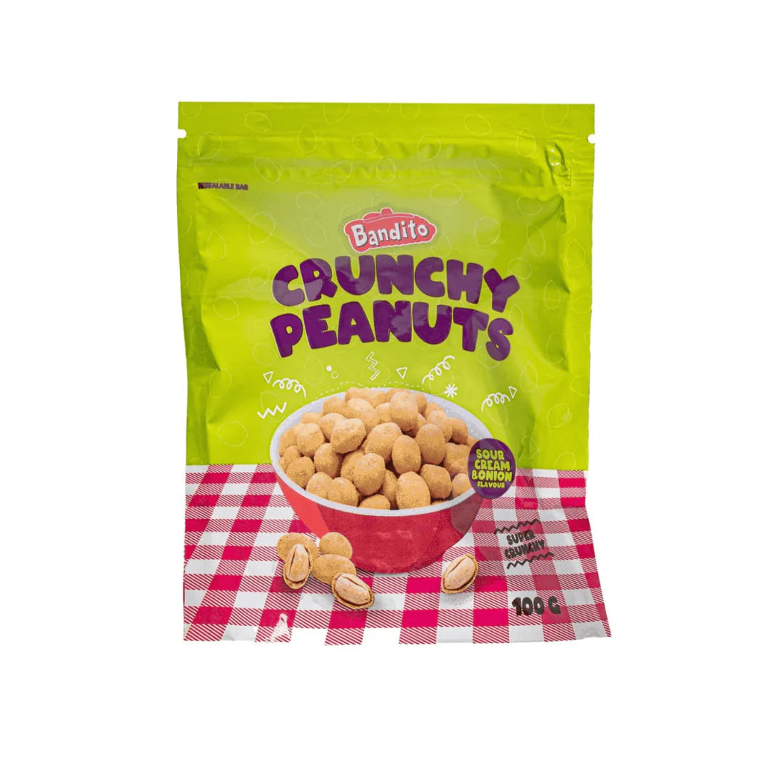 Bandito Crunchy Peanut Sour Onion (30x100g)