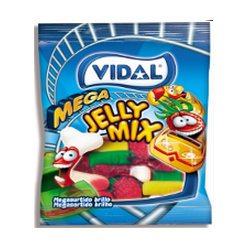 Vidal HALAL Mega Jelly Mix (14x90g)