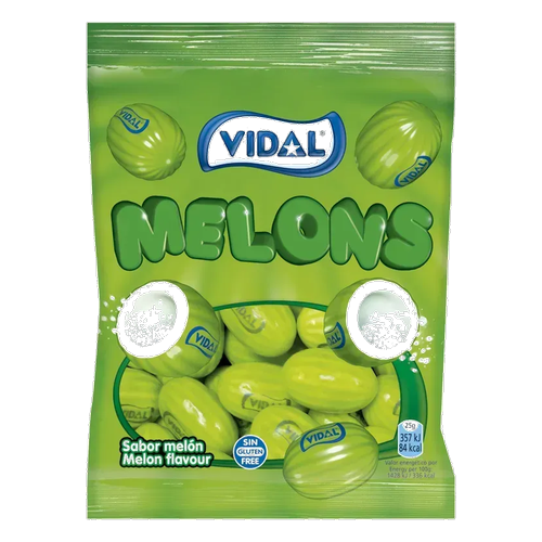 Vidal HALAL Melons Bubble Gum (14x90g)