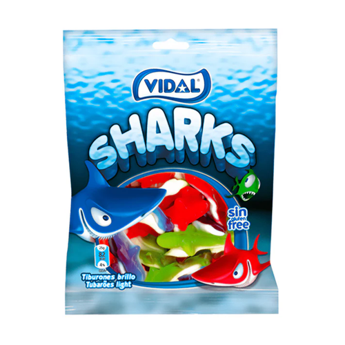 Vidal HALAL Sharks (14x90g)
