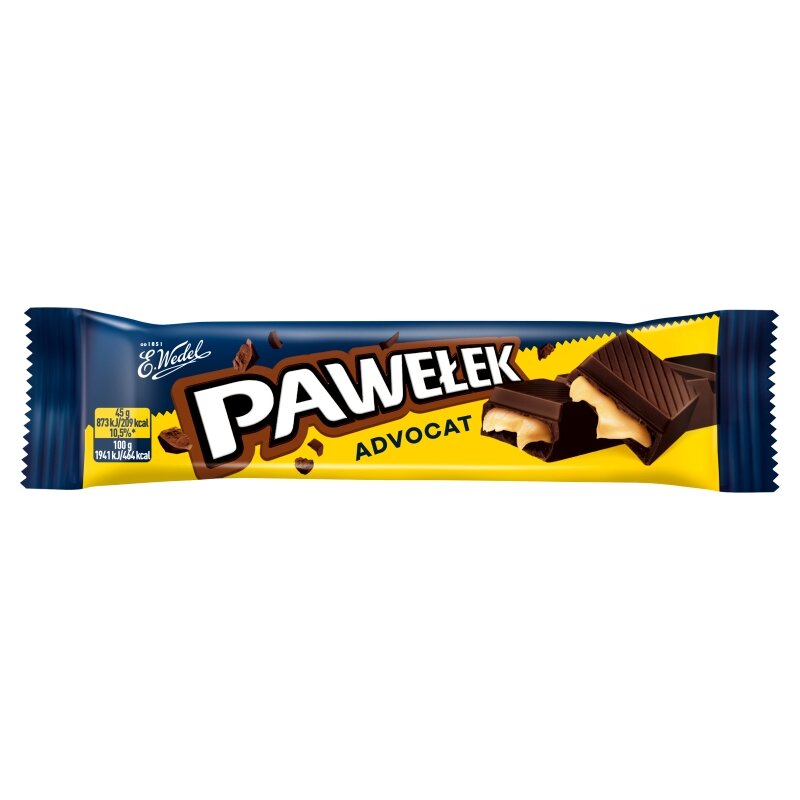 Wedel Pawełek Advocat Egg Liqueur Bars (24x45g)
